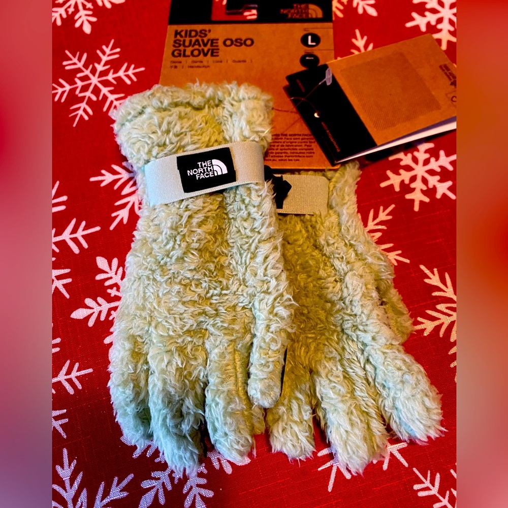 Kids North Face gloves